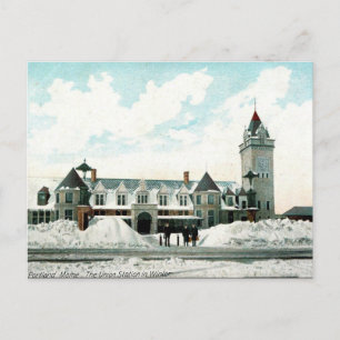 Alte Postkarte - Portland, Maine