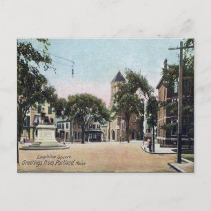 Alte Postkarte - Portland, Maine