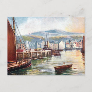 Alte Postkarte - Ramsey, Insel Man