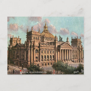 Alte Postkarte - Reichstag, Berlin