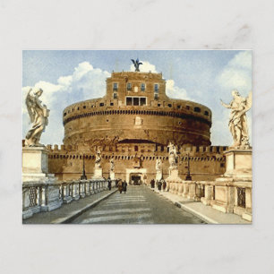 Alte Postkarte, Rom, Castel Sant'Angelo Postkarte