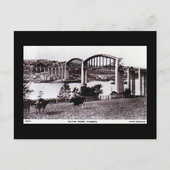 Alte Postkarte, Salzlake Postkarte (Vorderseite)