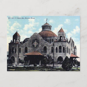 Alte Postkarte - San Antonio, Texas