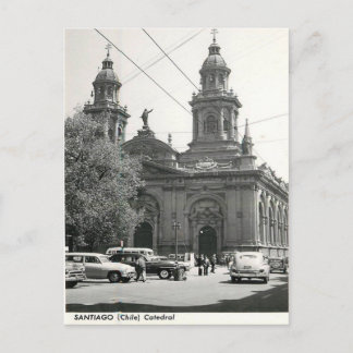 Alte Postkarte - Santiago, Chile