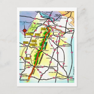 Alte Postkarte Shenandoah Park VA