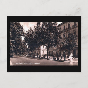 Alte Postkarte - Sizilien, Palermo