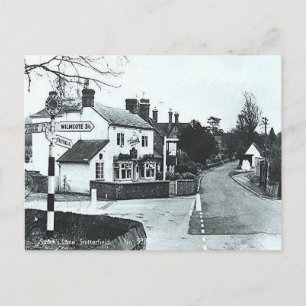 Alte Postkarte - Snitterfield, Warwickshire