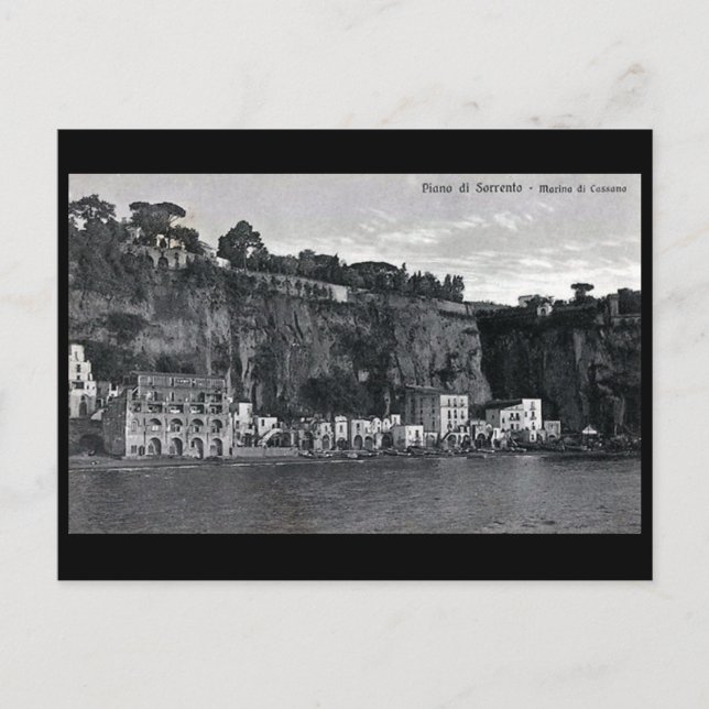 Alte Postkarte - Sorrento, Italien (Vorderseite)