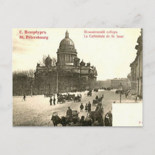 Alte Postkarte - St. Petersburg, Russland
