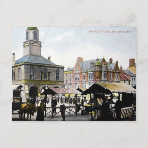 Alte Postkarte - Südschilde, Zyne und Trage