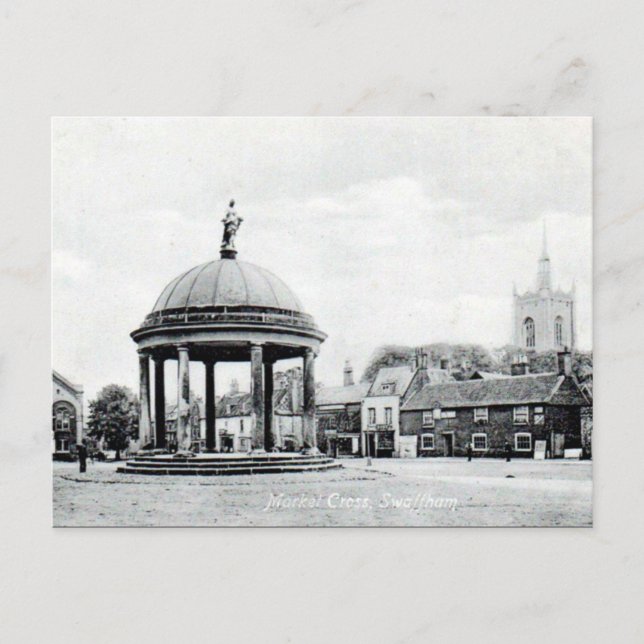 Alte Postkarte - Swaffham, Norfolk (Vorderseite)