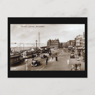 Alte Postkarte, Talbot Square, Blackpool Postkarte