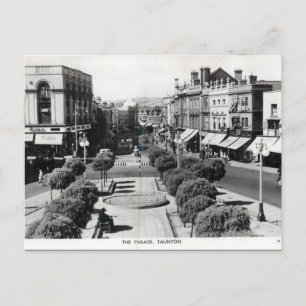 Alte Postkarte - Taunton, Somerset