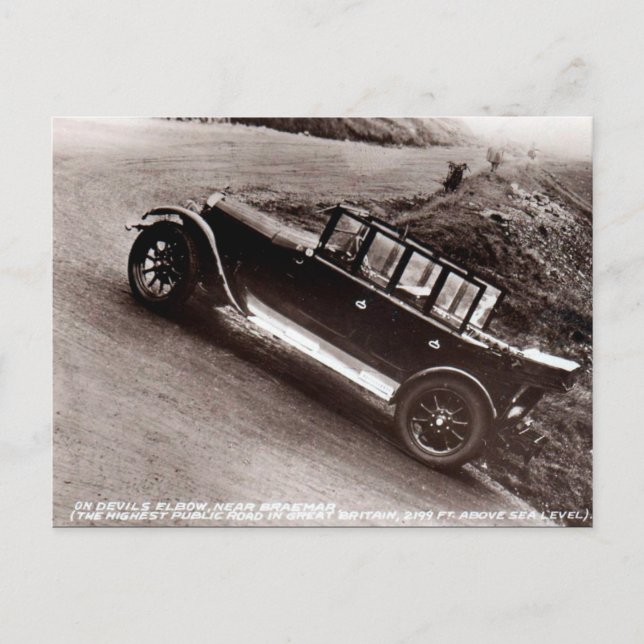 Alte Postkarte - Teufelskel (Vorderseite)