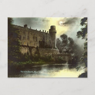 Alte Postkarte - The Castle, Warwick