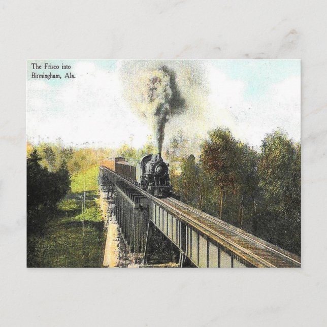 Alte Postkarte - The Frisco - Birmingham, Alabama (Vorderseite)