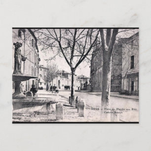 Alte Postkarte - Uzès, Gard, Frankreich.