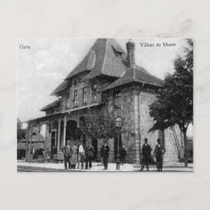 Alte Postkarte - Valenii de Munte, Rumänien