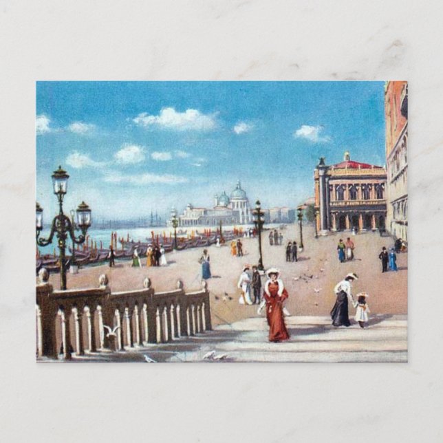 Alte Postkarte - Venedig, Italien (Vorderseite)