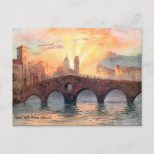 Alte Postkarte - Verona, Italien