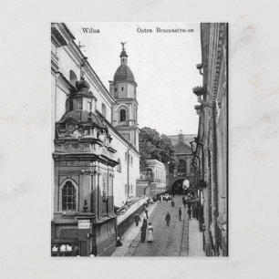 Alte Postkarte - Vilnius, Litauen