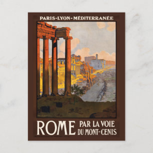 Alte Postkarte von Rom Italien