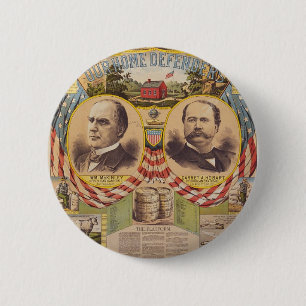 Alte Präsidentschaftskampagne der Republikanischen Button