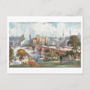 Alte Prince's Bridge, Melbourne, Australien Postkarte