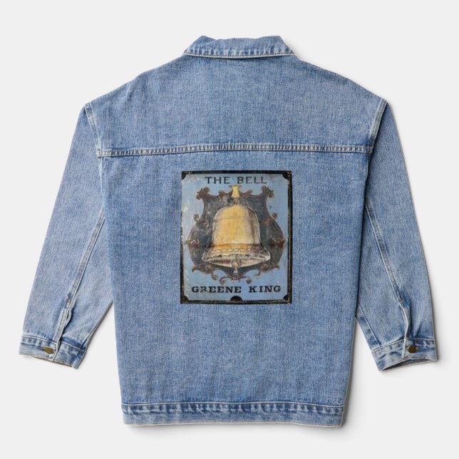 Alte Pub-Schilder, Die Glocke Jeansjacke (Rückseite)