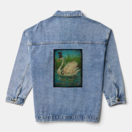 Alte Pub-Schilder, Schwan Jeansjacke