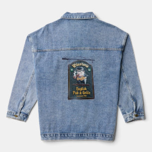 Alte Pub-Schilder, Winstons Jeansjacke