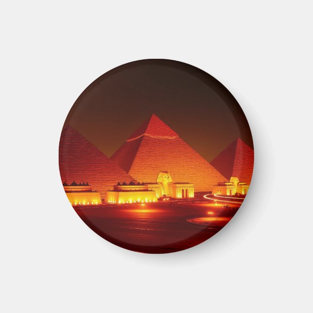 Alte Pyramiden Magnet (Vorne)