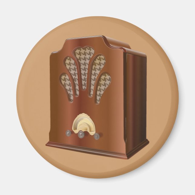 Alte Radio Magnet (Vorne)