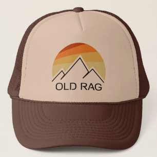 Alte Rag Mountain Retro Truckerkappe
