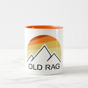 Alte Rag Mountain Retro Zweifarbige Tasse