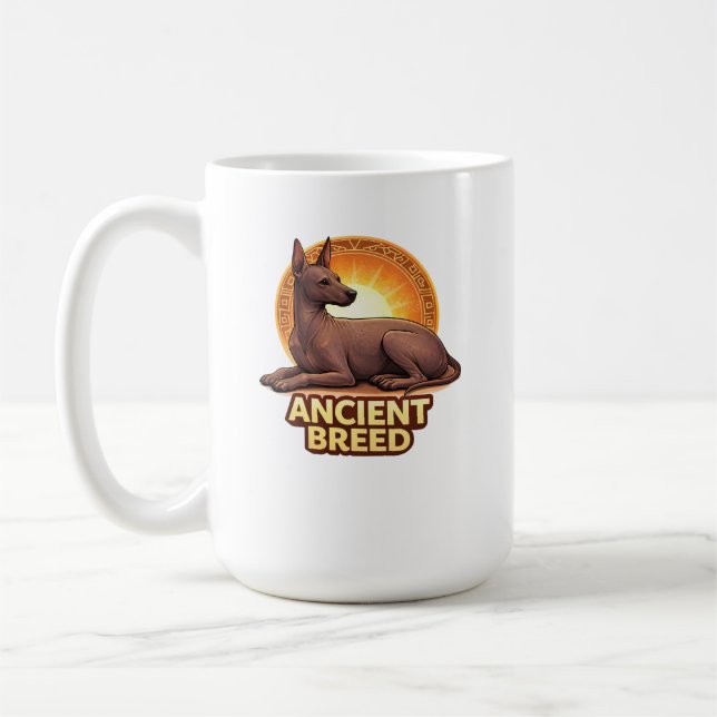 Alte Rasse Peruanischer Inka-Orchidee Kaffeetasse (Links)