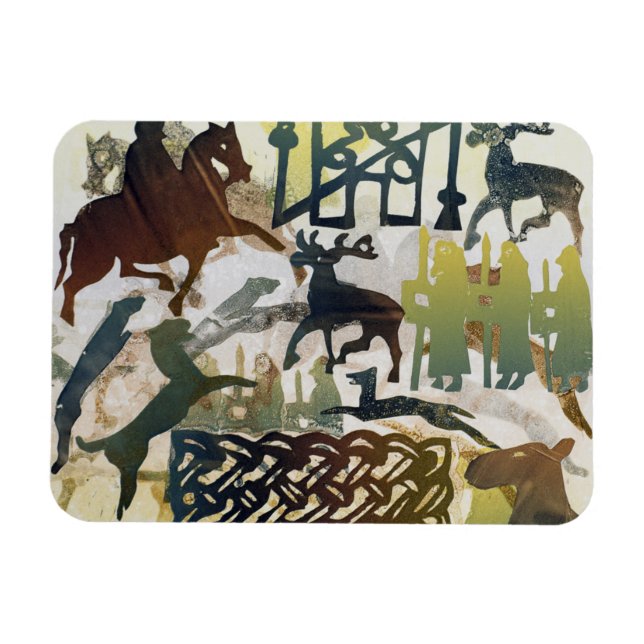 Alte Reisende 1995 Magnet (Horizontal)