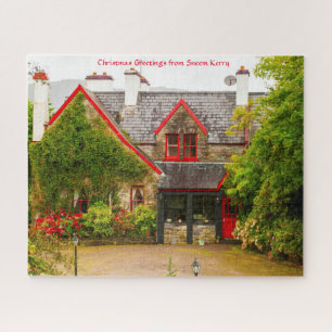 Alte Rektorin Sneem Kerry. Jigsaw Puzzle