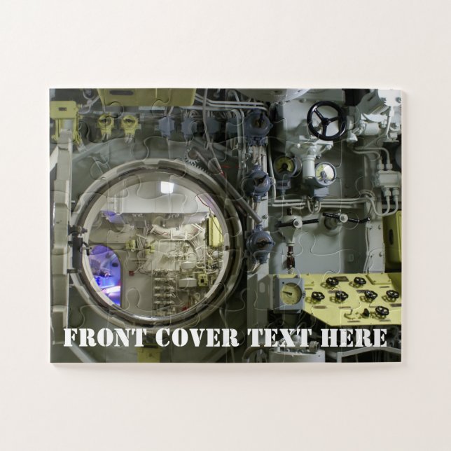 alte Retro-U-Boot Puzzle (Horizontal)