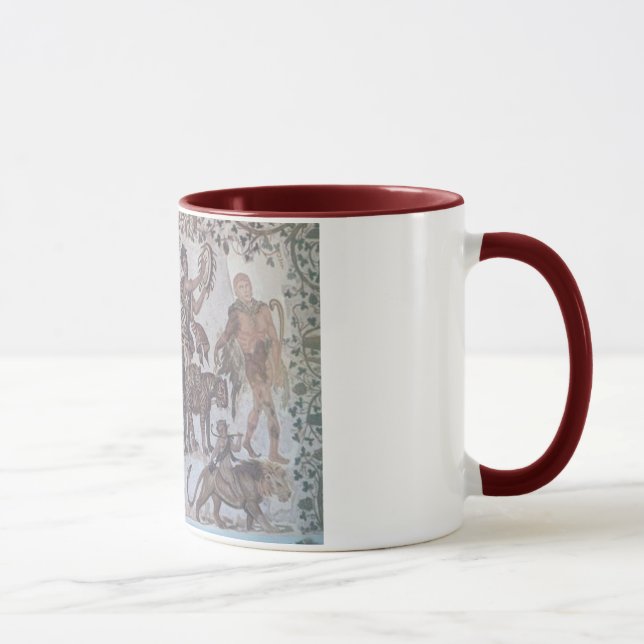 Alte römische Mosaiken Tasse (Rechts)