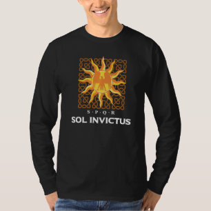 Alte römische Mythologie Sol Invictus Roman Eagle  T-Shirt