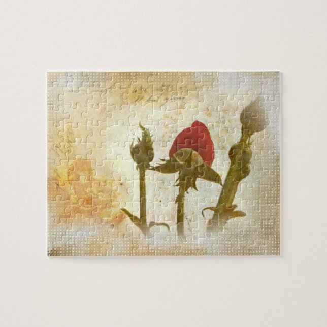 Alte Rose Puzzle (Horizontal)