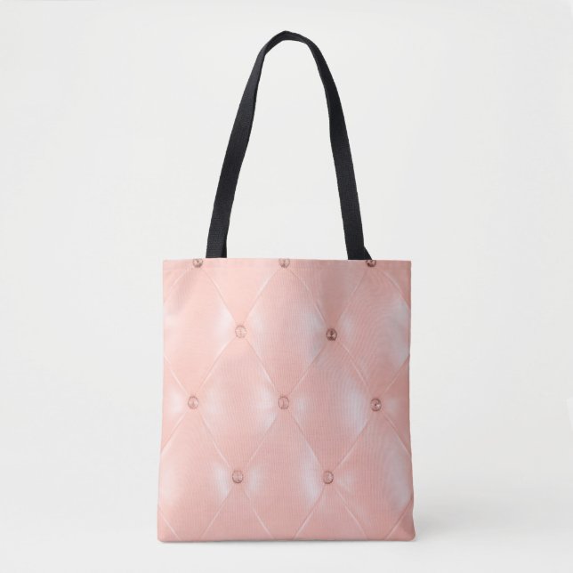 Alte Rose, Rosa, Hintergrund und Textur mit Leathe (Vorderseite)