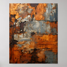 Alte rostfreie Metallstruktur aus Stahl