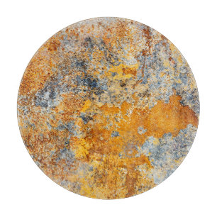 Alte Roststruktur, grunge metallischer Hintergrund Schneidebrett