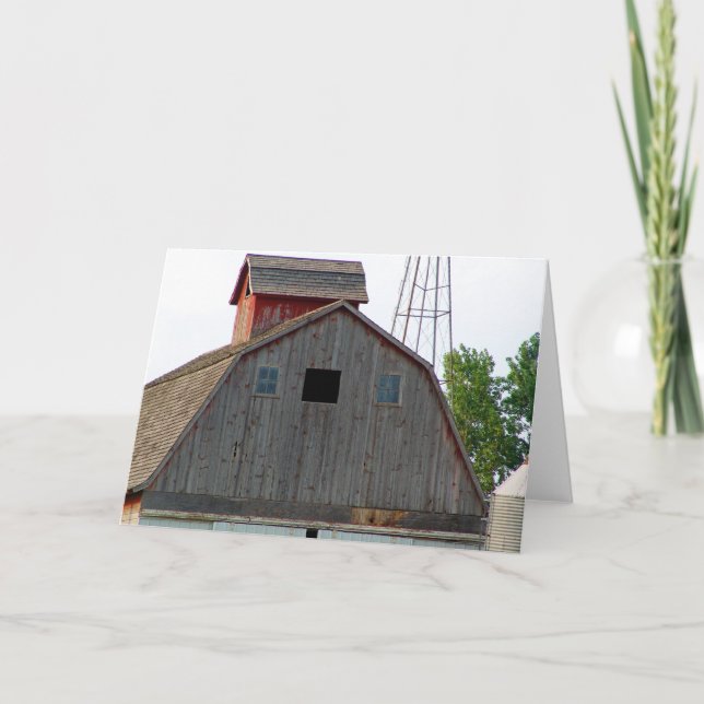 Alte Rote Barbe Mitteilungskarten (Vorderseite)