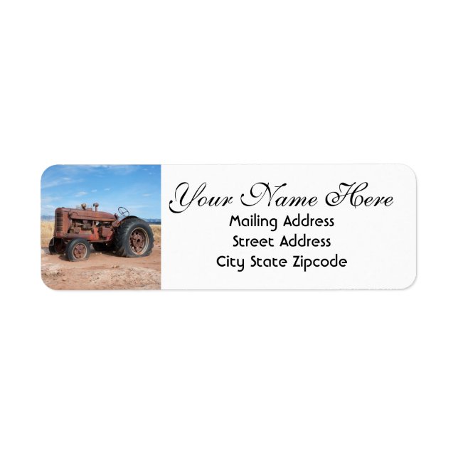 Alte Rücksendeadresse (Vorne)