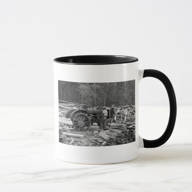 Alte Sägemühle Tractor, 1935 Tasse (Rechts)