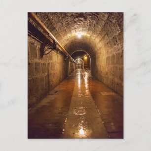 Alte Saline Salzbergwerk-Tunnel Postkarte