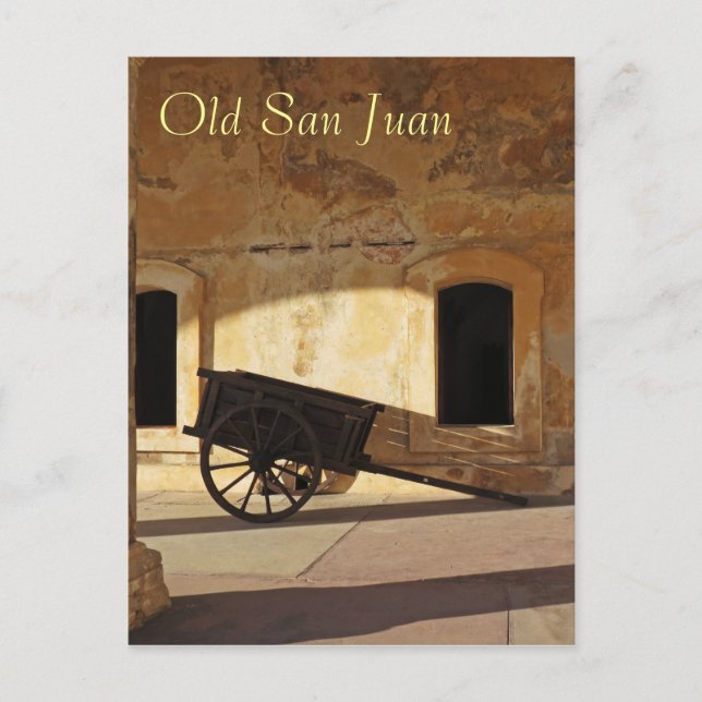Alte San Juan, Puerto Rico Souvenir Postkarte (Vorderseite)